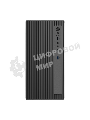 Компьютерный корпус Minitower ExeGate BAA-303MU-UNS450 (mATX, БП UNS450 с вент. 12см, 2*USB+1*USB 3.0, HD Audio, черный)