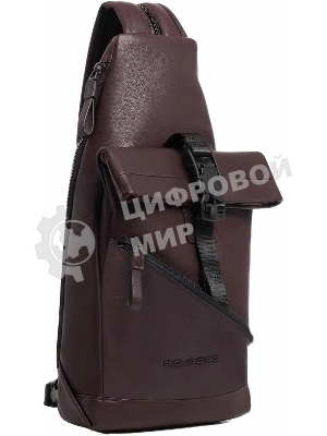 Рюкзак слинг Piquadro Harper CA6784AP/TM коричневый кожа
