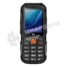 Мобильный телефон BQ 2430L Tank Connect черный/серый