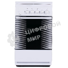 Газовая плита Flama FG 2411 W белый, конфорок 4 шт, духовка 50 л, 50 см x 85 см x 60 см