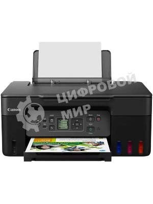 МФУ струйное Canon Pixma G3470 (5805C029AA), A4, цветной, печ. до 11/6 стр/мин. (ч/б/цв.), 4800 x 1200 dpi (печ.), 600x1200dpi (скан.), USB, Wi-Fi черный