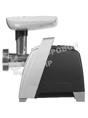 Мясорубка электрическая Аксион М62.01 черный, 2000 Вт, 4.0 кг/мин, реверс, защита от перегрузки, насадки - 4