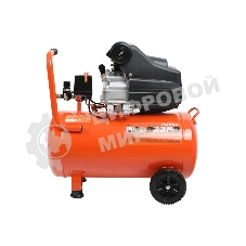 Компрессор Patriot EURO 50-260К 525306316 Мощность: 1.8 кВт; Напряжение: 230В~50Гц; Обороты двигателя: 2850 об/мин; Производительность: 260 л/мин; Объем ресивера: 50 л; Давление: 8 бар; Вес: 28,5