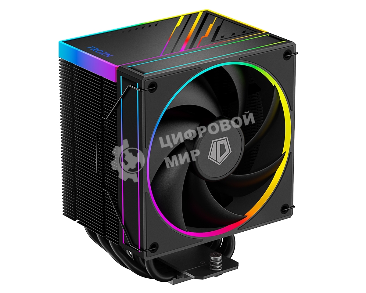 Кулер ID-Cooling Frozn A610 ARGb черный 120мм алюминий/медь 2000rpm 30db 4-pin 250W 155мм