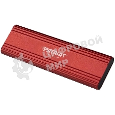 Внешний SSD Patriot Transporter Lite, 4TB, USB 3.2 Gen 2 Type-A/Type-C, R/W 1000/1000, красный