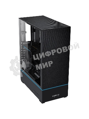 Компьютерный корпус MidiTower Lian Li SUP 01 черный RGb (ATX, без БП, ARGb, 2xUSB3.2 Type-A + USB3.2 Type-C) (G99.SUP01X.00)