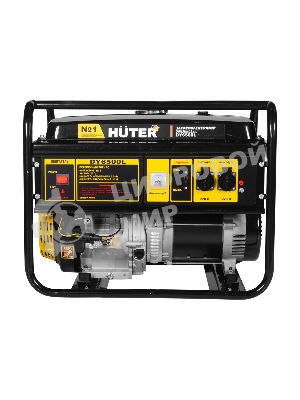 Электрогенератор бензиновый Huter DY6500L, 5.5 кВт, 71 дБ, 74.5 кг