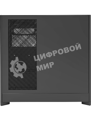 Компьютерный корпус Montech HS02 PRO черный без БП ATX 4x140мм 2xUSB 3.0 audio bott PSU