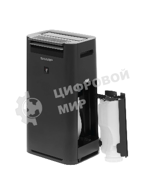 Климатический комплекс Sharp KC-G41RH черный, 28 м², 2.5 л, HEPA-фильтр, ионизация Plasmacluster, гигростат