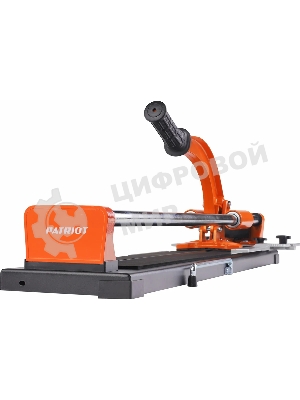 Плиткорез ручной PATRIOT THC 600, усиленный, лазер, резка под углом, боков.поддержка, литая станина, 600 мм