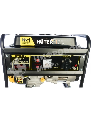 Электрогенератор бензиновый Huter HT1000L, 1.1 кВт, 65 дБ, 24.2 кг
