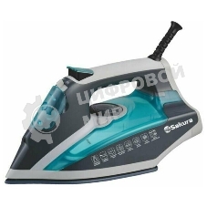 Утюг Sakura SA-3061CG Premium 2600 Вт керам.подошва автооткл пар.увлажнение самоочист