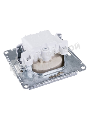 Механизм розетки 1-м СП AtlasDesign без заземл. 16А алюм. SchE ATN000341