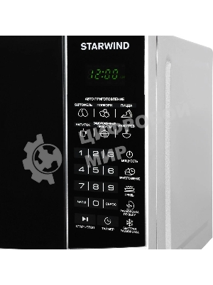 Микроволновая печь Starwind SMW3120 серебристый/черный, 20 л, 700 Вт, переключатели - сенсор