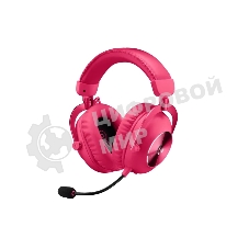 Гарнитура Logitech G Pro X 2 Lightspeed розовый, беспроводная + проводная, Bluetooth/USB/3.5 мм, до 50 ч