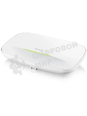 Точка доступа Zyxel NebulaFlex NWA130BE, WiFi 7, 802.11a/b/g/n/ac/ax/be (2,4 и 5 ГГц), MU-MIMO, антенны 2x2, до 688+4320 Мбит/с, 2xLAN 2.5GE, PoE