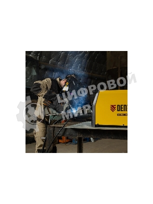 Аппарат инвертор. полуавтомат. сварки Denzel MultiMIG-200DP Synergy Double Pulse, 200 А, ПВ 80%