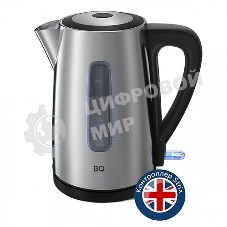 Чайник электрический BQ KT1800S стальной/черный