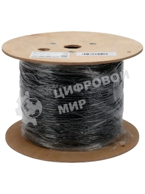 Кабель Cablexpert FPC-5051E-4-CU, FTP indoor 4x2x0.51, медный, кат.5e, однож., 305м, box, серый