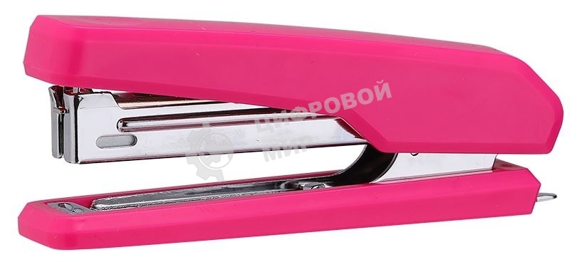 Степлер Deli E0229F Essential N10 (12 листов), ассорти, 50 скоб, закрытый, коробка