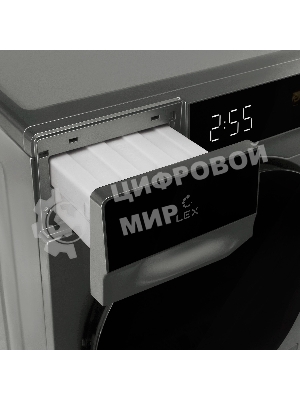 Сушильная машина LEX LDM12GrBlThD серый, 10 кг, сушка - конденсационная, программ - 16, 60 x 85 x 62 см