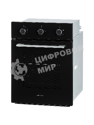 Духовой шкаф газовый Krona STRETTO 45 BL черный