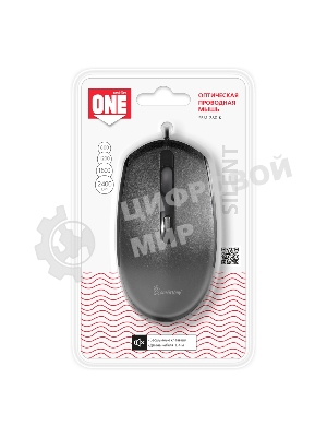 Мышь проводная Smartbuy ONE 280-K черная SBM-280-K
