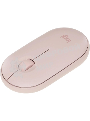 Мышь беспроводная Logitech Pebble M350 розовый, 1000 dpi, радиоканал, Bluetooth, USB, кнопки - 3