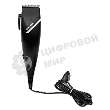 Машинка для стрижки Starwind SBC1711 черный/серебристый 3Вт (насадок в компл:4шт)