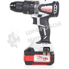 Дрель-шуруповерт ИНТЕРСКОЛ DAU-13/36V 90, 36 В,  2 Ач, 90 Нм, бесщеточный, ударный