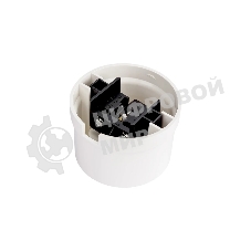 Розетка Bironi B1-101-21 1-м ОП Лизетта, 16А IP20, ретро с заземлением, ABS-пластик, белый