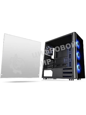 Компьютерный корпус V200 TG RGb CA-1K8-00M1WN-01 Black/Win/SPCC/Tempered Glass*1/120мм RGb Fans*3 + 120мм Standard Fan*1/MB Sync
