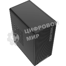 Компьютерный корпус Accord ACC-M258-02B черный без БП mATX 4x120мм 2xUSB2.0 audio