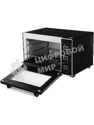 Мини-печь Hyundai MIO-HY093 28 л, 1600 Вт, черный