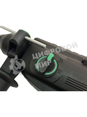 Перфоратор сетевой DWT SBHP08-26 BMC /800 Вт/3.7 Дж/до 5530 уд.в мин/до 1350 об.в мин/SDS-Plus/морозостойкий кабель/кейс/черный (SBHP08-26 BMC)