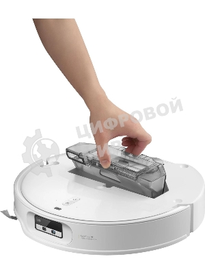 Пылесос-робот Roborock Qrevo EdgeT 60Вт белый (в компл.:1мешок)