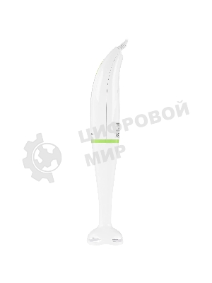 Блендер погружной Ergolux ELX-HB01-C34 (13124) 1 скорость 250 Вт, 220-240В пласт. бело-салатовый