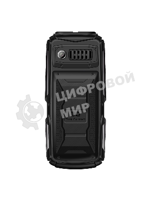 Мобильный телефон BQ 2430L Tank Connect черный/серый