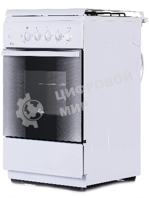Газовая плита Flama FG 2411 W белый, конфорок 4 шт, духовка 50 л, 50 см x 85 см x 60 см