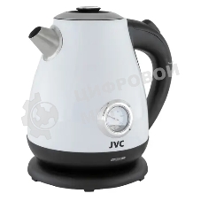 Чайник электрический JVC JK-KE1717 белый, объем 1.7 л, максимальная мощность 2200 Вт