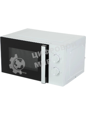 Микроволновая печь Gorenje MO20E1WH белый, 20 л, 800 Вт, переключатели - поворотный механизм