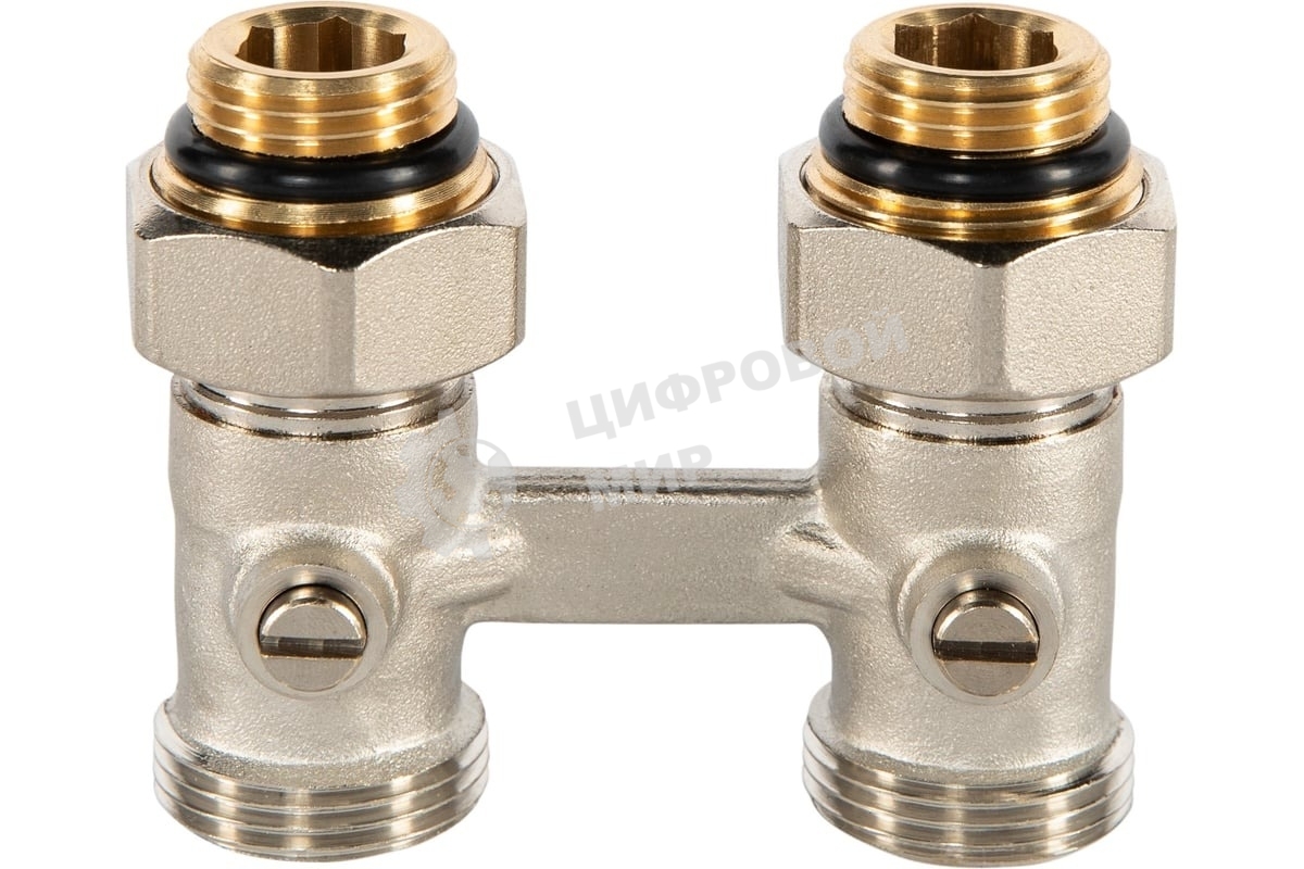 Узел нижнего подключения Royal Thermo прямой 1/2