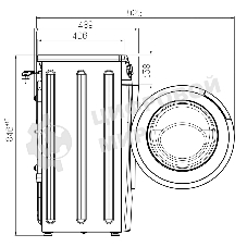 Стиральная машина Atlant СМА 60У1014-02 белая, загрузка фронтальная 6кг, 1000 об/мин., класс: A