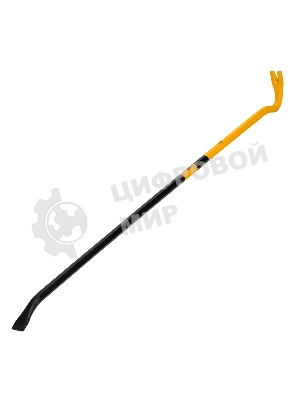 Лом-гвоздодер Denzel 1200 мм, шестигранный 19 мм, окрашенный, сталь 65