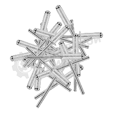 Заклепки алюминиевые Denzel, 3/16