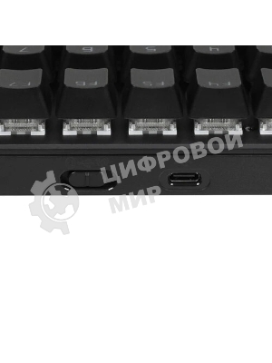 Клавиатура ASUS Strix Scope II 96 гибридная, Bluetooth, радиоканал, чёрный