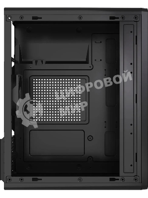 Компьютерный корпус Accord ACC-M258-02B черный без БП mATX 4x120мм 2xUSB2.0 audio