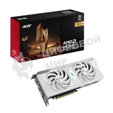 Видеокарта Acer RX9060XT NITRO WHITE OC 8Gb GDDR6 128bit 2xDP HDMI 2FAN RTL