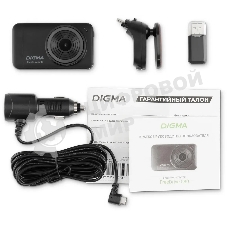 Видеорегистратор Digma FreeDrive 580, 2304x1296, 3