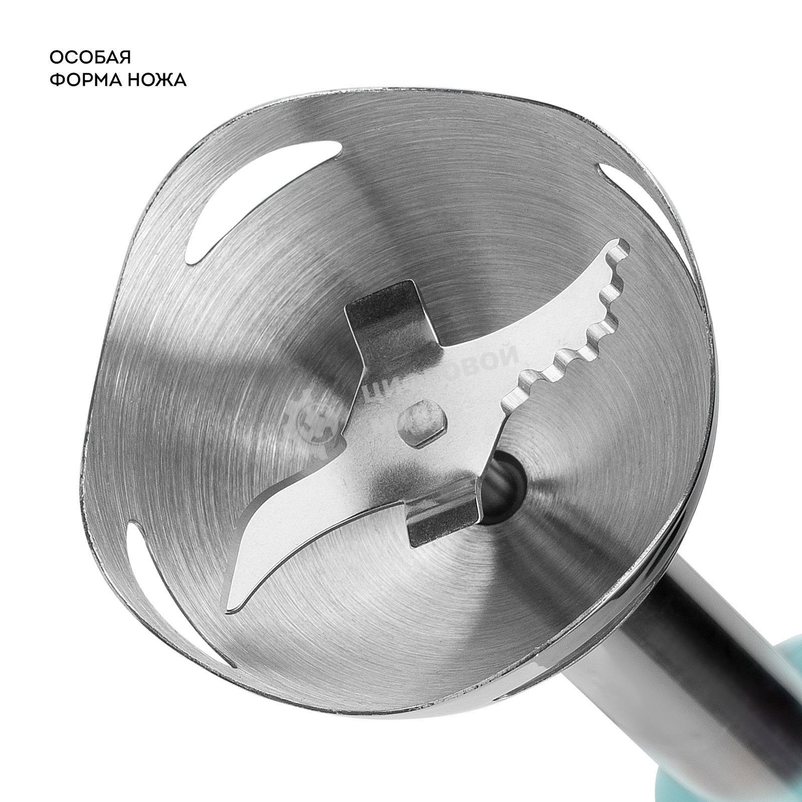 Блендер Galaxy Line GL 2133, голубой, погружной, 1000 Вт, 17 000 об/мин, 2 скорости, LED-подсветка